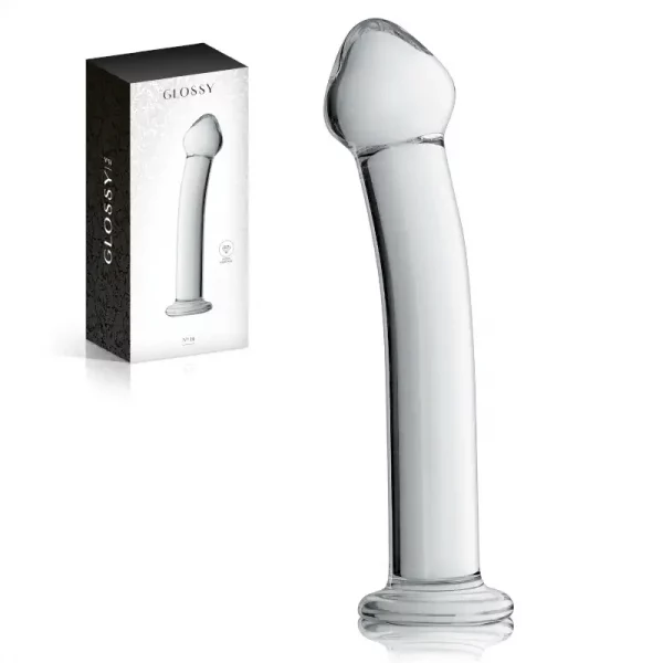 Dildo em Vidro Glossy nº 14