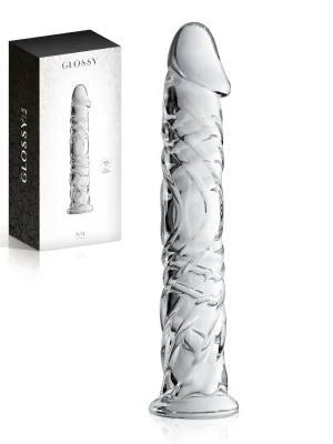 Dildo em Vidro Glossy nº 4