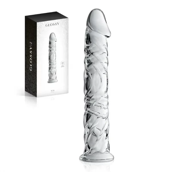 Dildo em Vidro Glossy nº 4