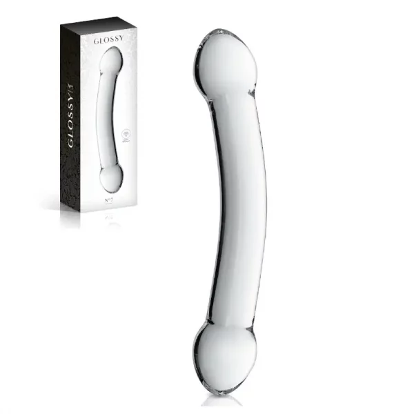 Dildo em Vidro Glossy nº 7