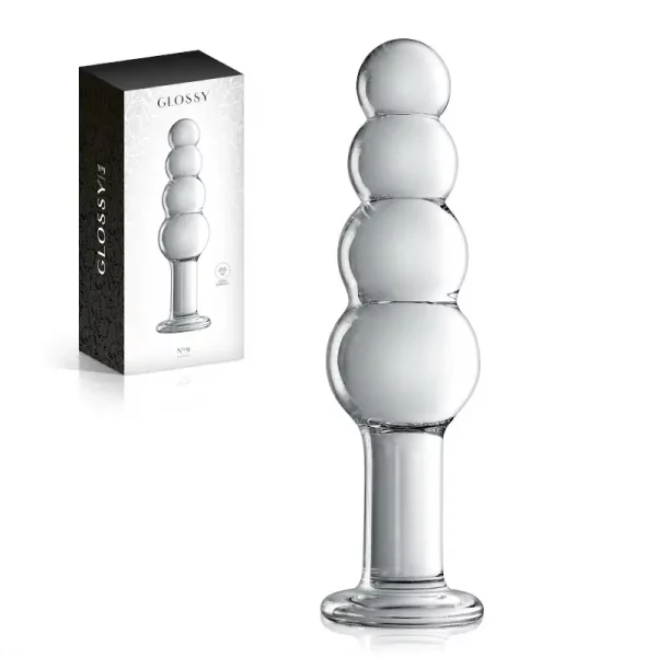 Dildo em Vidro Glossy nº 9