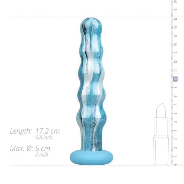 Dildo em Vidro Ocean Flow