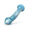 Dildo em Vidro Ocean Ripple