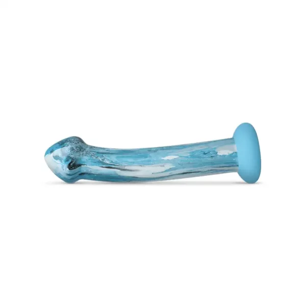 Dildo em Vidro Ocean Ripple