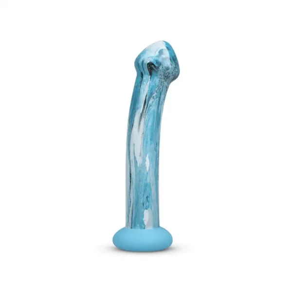 Dildo em Vidro Ocean Ripple