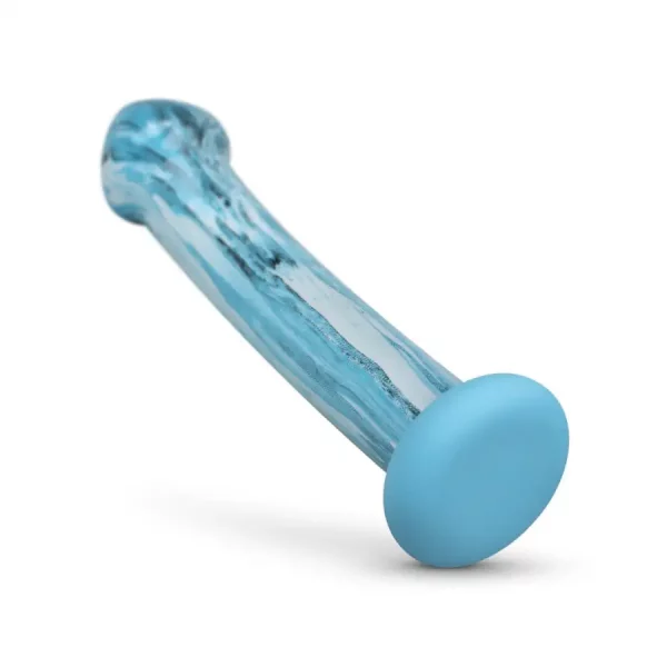 Dildo em Vidro Ocean Ripple