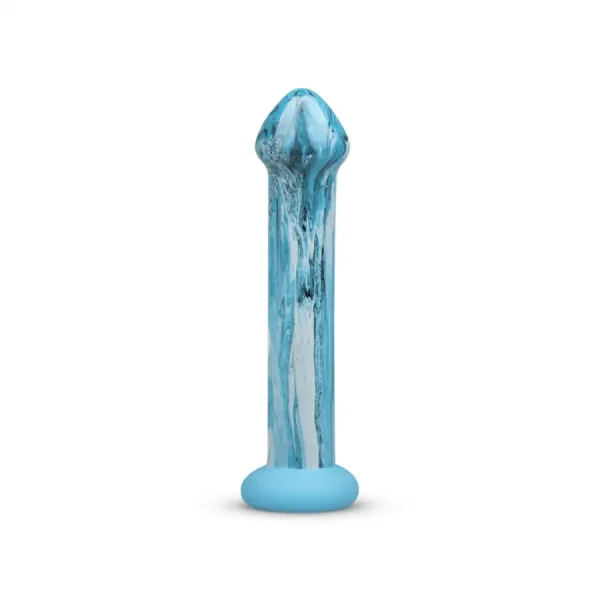 Dildo em Vidro Ocean Ripple
