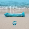 Dildo em Vidro Ocean Ripple