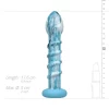 Dildo em Vidro Ocean Wave