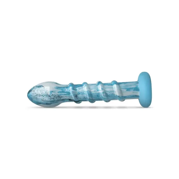 Dildo em Vidro Ocean Wave
