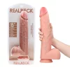 Dildo Extra Longo 38 cm com Testículos Pele Clara