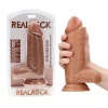 Dildo Extra Thick com Testículos 8"/20,3 cm Mulato