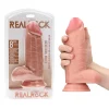 Dildo Extra Thick com Testículos 8"/20,3 cm Pele Clara
