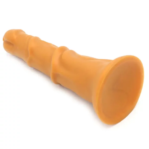 Dildo Extreme Horse Cock Gold Play