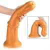 Dildo Extreme Horse Cock Gold Play