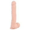 Dildo Flexível Nature Skin Bendable Grande 29 cm Natural
