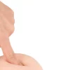 Dildo Flexível Nature Skin Bendable Médio 23 cm Natural