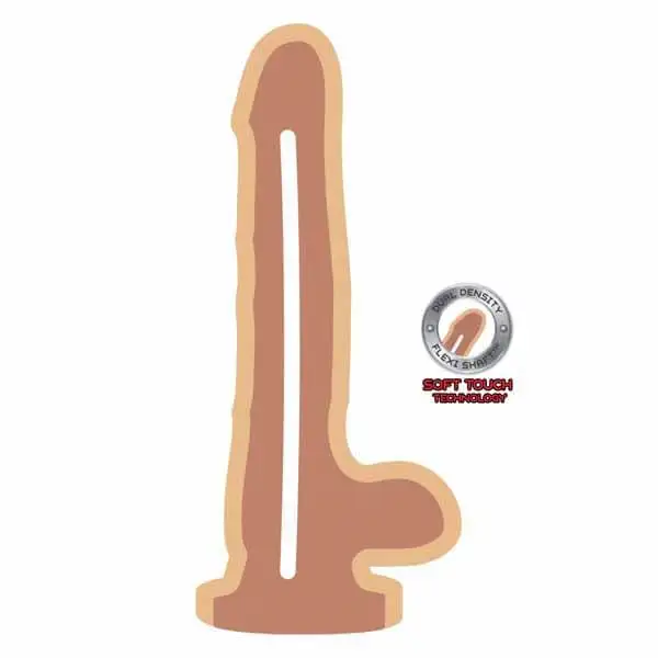 Dildo Get Real 9'' Dupla Densidade