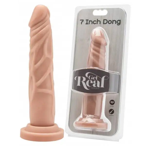 Dildo Get Real by ToyJoy 7 Inch Dong Natural 18x3,5cm