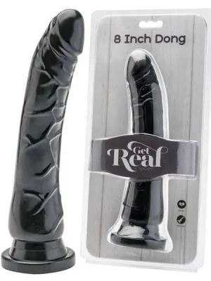 Dildo Get Real by ToyJoy 8 Inch Dong 20,5cm Preto
