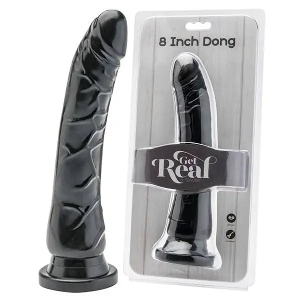 Dildo Get Real by ToyJoy 8 Inch Dong 20,5cm Preto