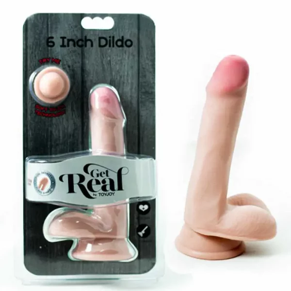 Dildo Get Real com Testículos 15 cm