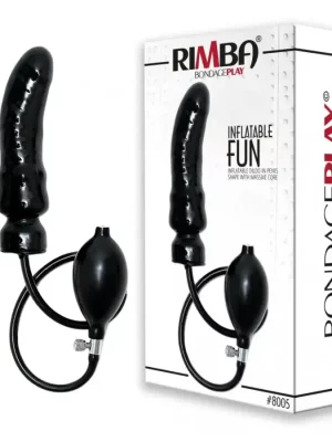 Dildo Insuflável Rimba Preto