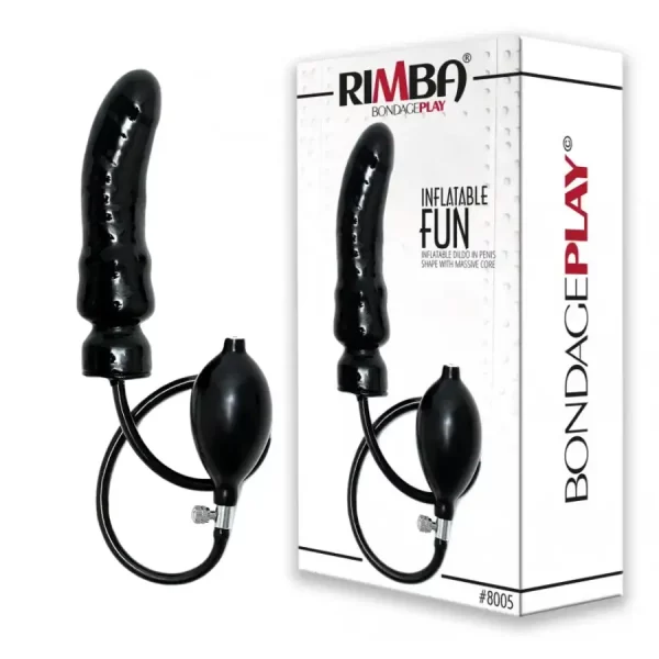 Dildo Insuflável Rimba Preto