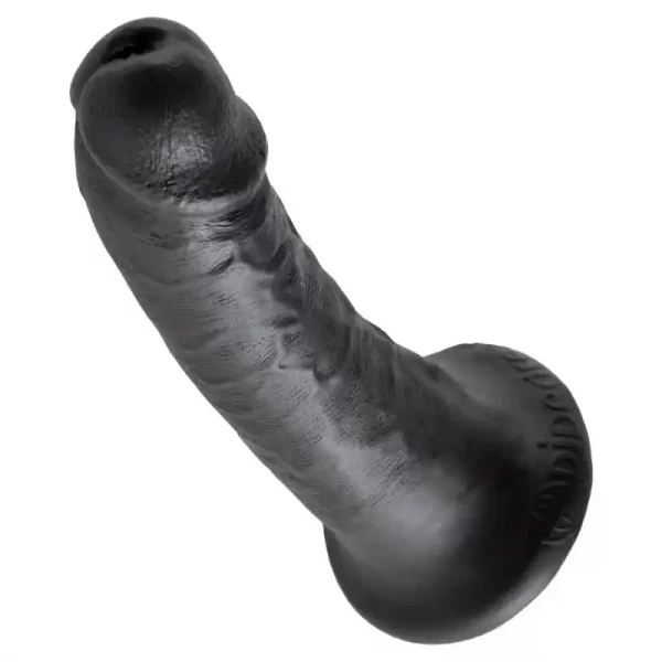 Dildo King Cock 17 cm Preto