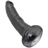 Dildo King Cock 20 cm Preto