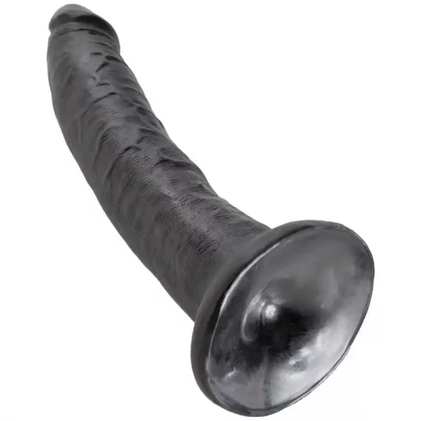 Dildo King Cock 20 cm Preto