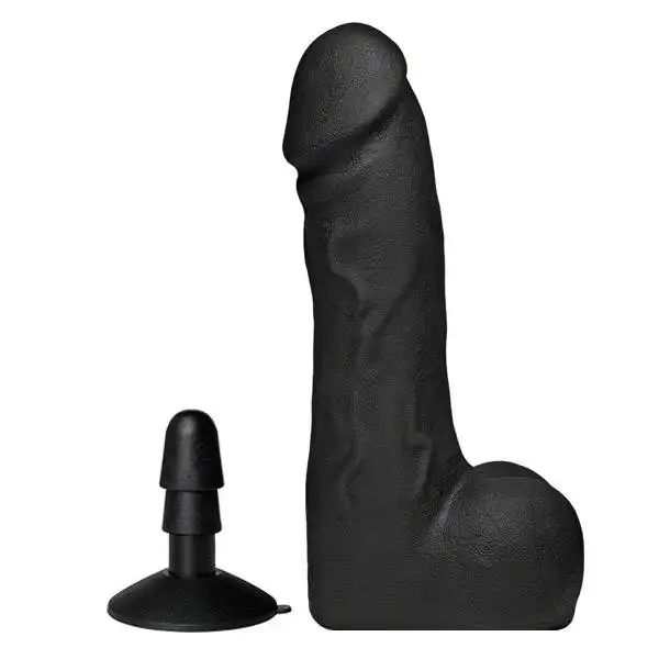 Dildo Kink The Perfect Cock 7.5" Dual Density UltraSkyn 19cm Preto