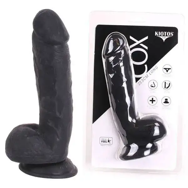 Dildo Kiotos Cox 005 22.5cm Preto