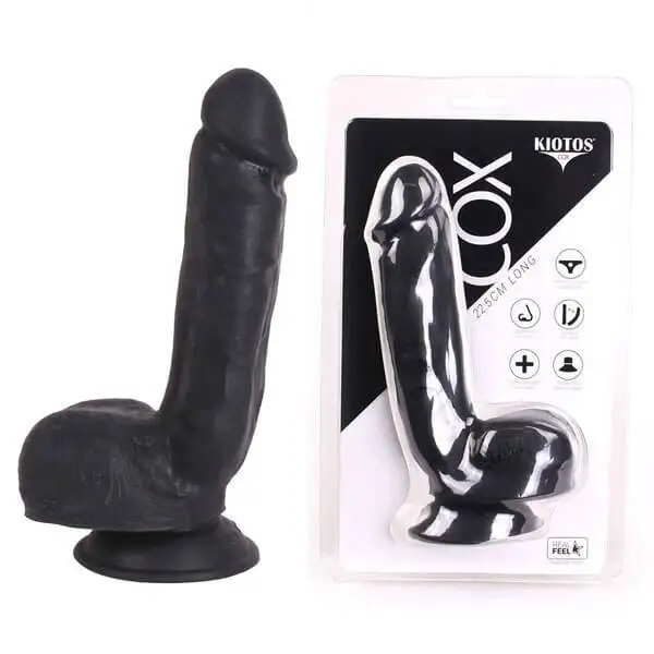 Dildo Kiotos Cox 012 22.5cm Preto