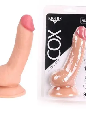 Dildo Kiotos Cox 014 17.5cm Natural