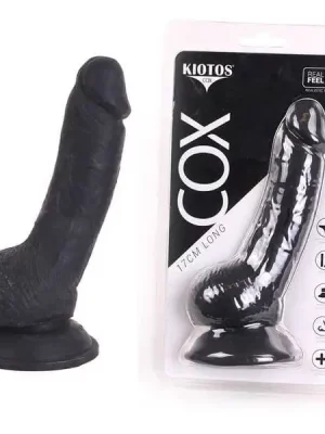Dildo Kiotos Cox 014 17.5cm Preto