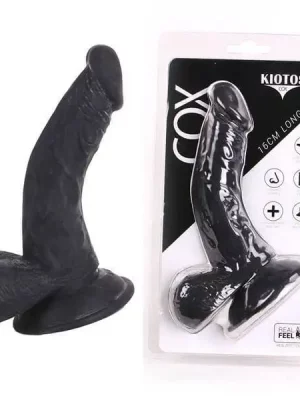 Dildo Kiotos Cox 015 17cm Preto