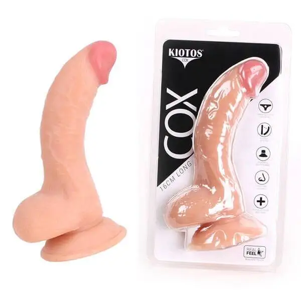 Dildo Kiotos Cox 016 19.5cm Natural