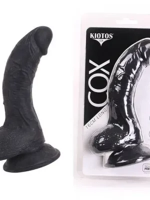 Dildo Kiotos Cox 016 19.5cm Preto