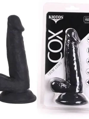 Dildo Kiotos Cox 018 18cm Preto