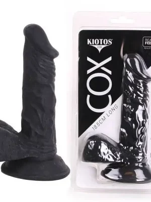 Dildo Kiotos Cox 019 18cm Preto