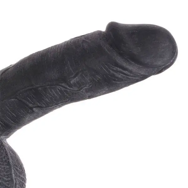 Dildo Kiotos Cox 020 18.5cm Preto