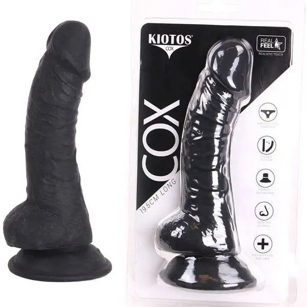 Dildo Kiotos Cox 021 19.5cm Preto