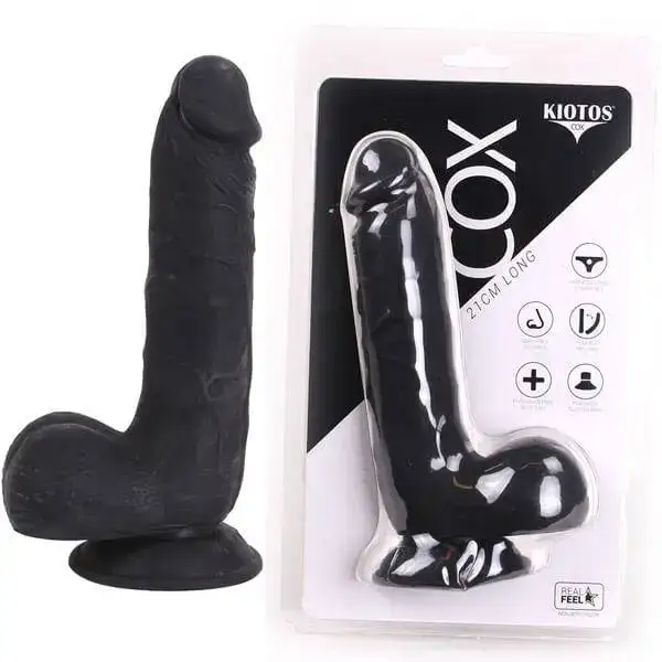 Dildo Kiotos Cox 022 21.5cm Preto