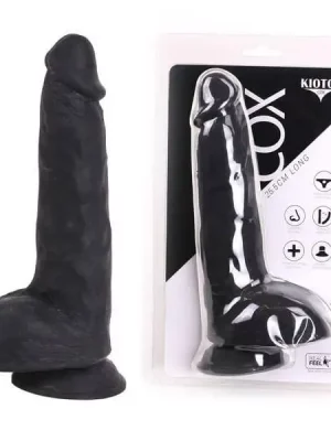 Dildo Kiotos Cox 024 25cm Preto