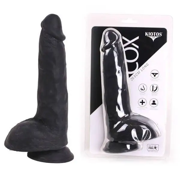Dildo Kiotos Cox 024 25cm Preto