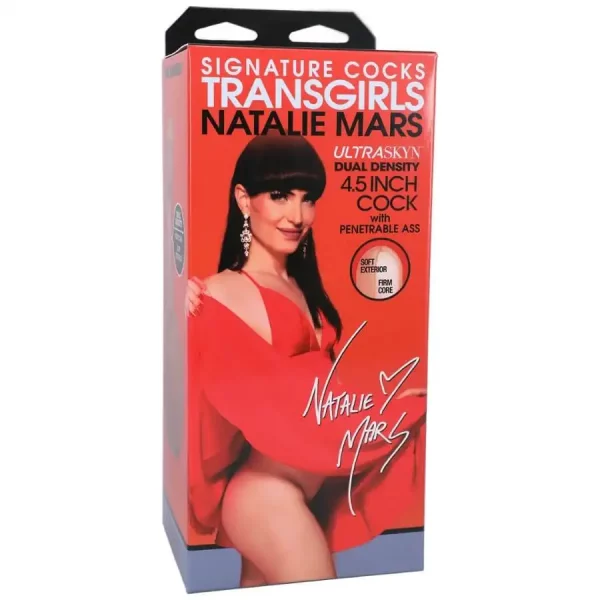 Dildo + Masturbador 2 em 1 Natalie Mars Transgirls
