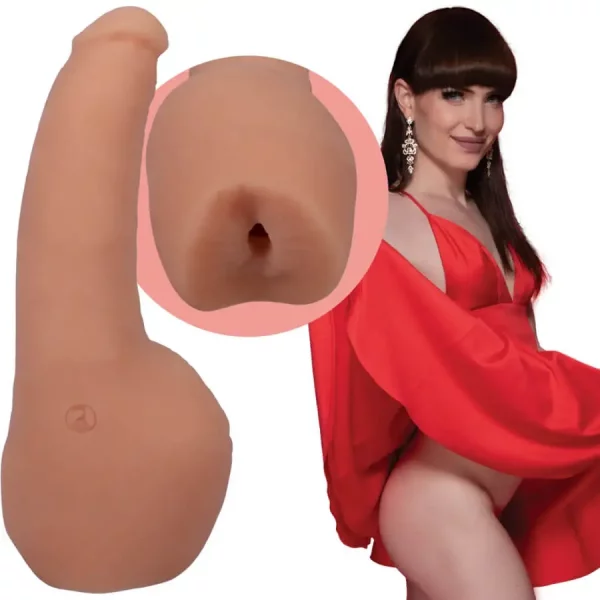 Dildo + Masturbador 2 em 1 Natalie Mars Transgirls