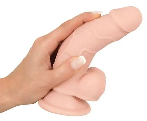 Dildo Nature Skin Bendable Small