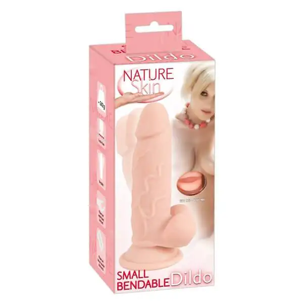 Dildo Nature Skin Bendable Small